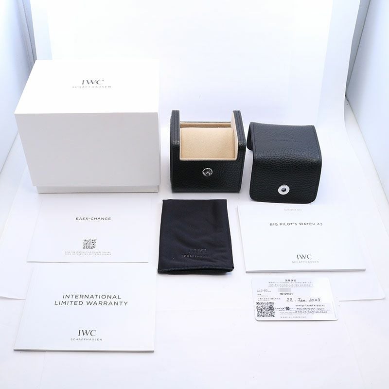 【中古】IWC BIG PILOT'S WATCH 43 アイ・ダブリュー・シー ビッグ・パイロット・ウォッチ 43 IW329301