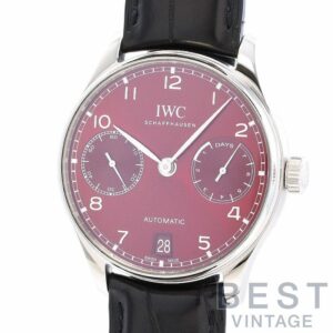 【中古】IWC PORTUGIESER AUTOMATIC 7 DAYS アイ・ダブリュー・シー ポルトギーゼ・オートマティック 7デイズ IW500714