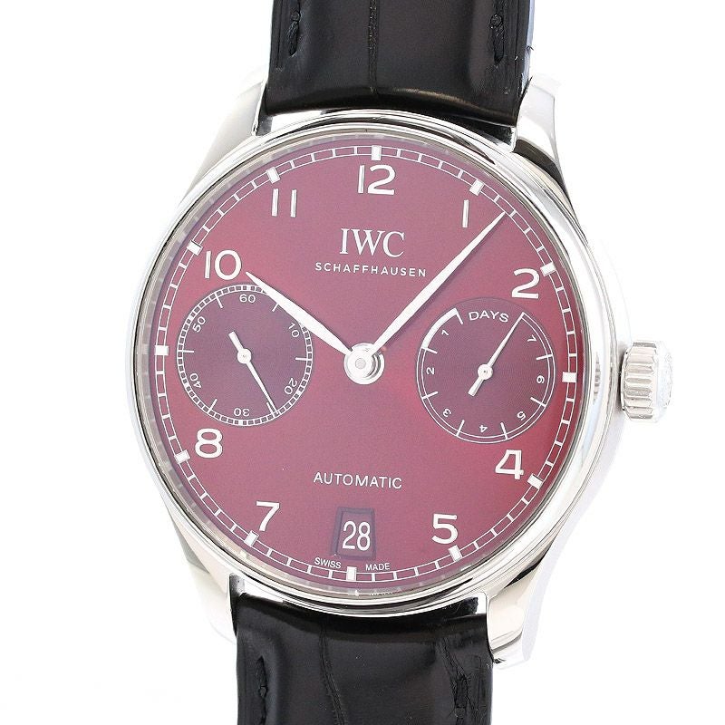 【中古】IWC PORTUGIESER AUTOMATIC 7 DAYS アイ・ダブリュー・シー ポルトギーゼ・オートマティック 7デイズ IW500714