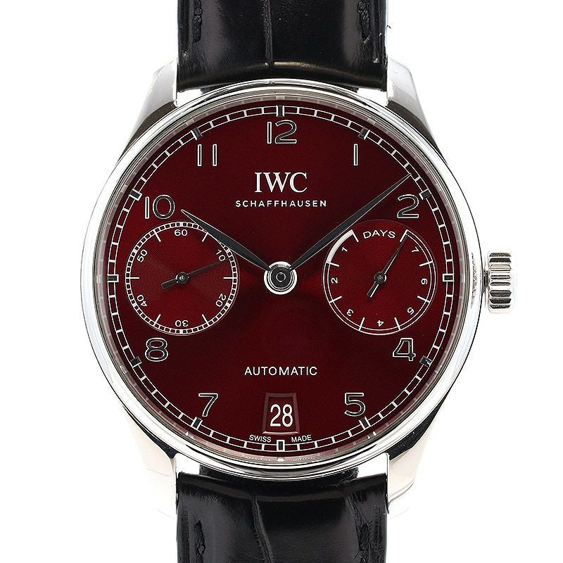 【中古】IWC PORTUGIESER AUTOMATIC 7 DAYS アイ・ダブリュー・シー ポルトギーゼ・オートマティック 7デイズ IW500714