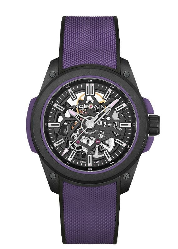 NORQAIN WILD ONE SKELETON 42MM LIMITED EDITION PURPLE ノルケイン ワイルドワン スケルトン 42MM リミテッドエディション パープル N3000.07Q26.B23.R01