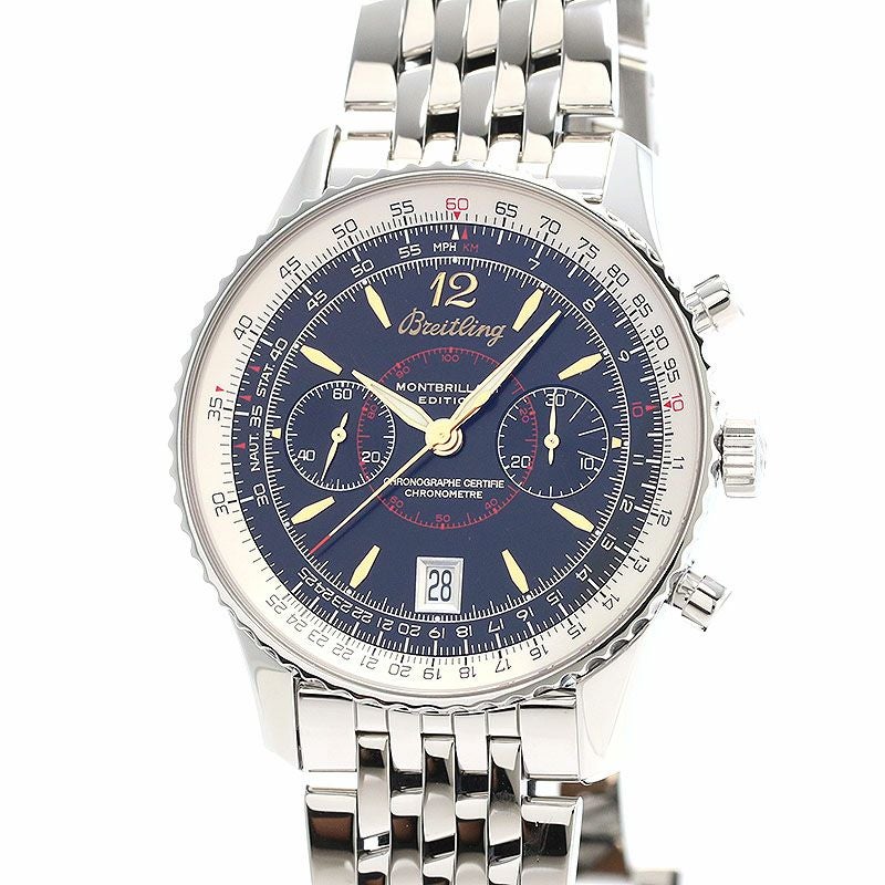 【中古】BREITLING MONTBRILLANT EDITION ブライトリング モンブリラン エディション A4833012/B776/431A (A483B76NP)