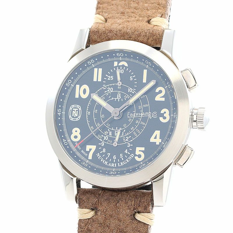【中古】EBERHARD NUVOLARI LEGEND GRANDE TAILLE エベラール タツィオ ヌヴォラーリ・レジェンド・グラン・タイユ 31138.01