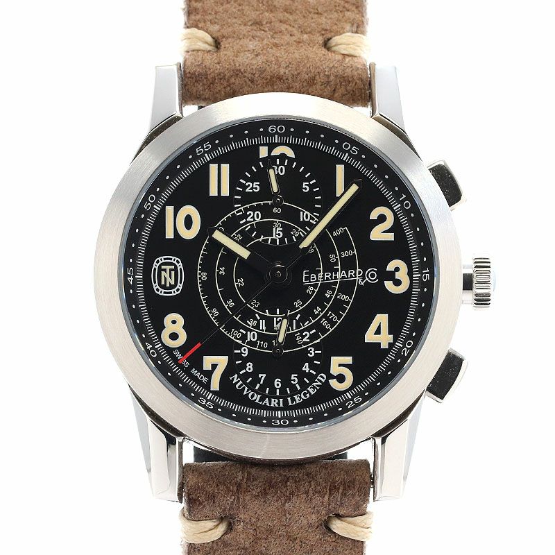 【中古】EBERHARD NUVOLARI LEGEND GRANDE TAILLE エベラール タツィオ ヌヴォラーリ・レジェンド・グラン・タイユ 31138.01