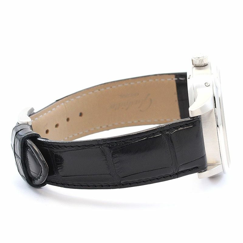 【中古】GLASHUTTE ORIGINAL PANO MATIC LUNAR PLATINUM 950 グラスヒュッテ・オリジナル パノマティック ルナ プラチナ950 90-02-03-03-04