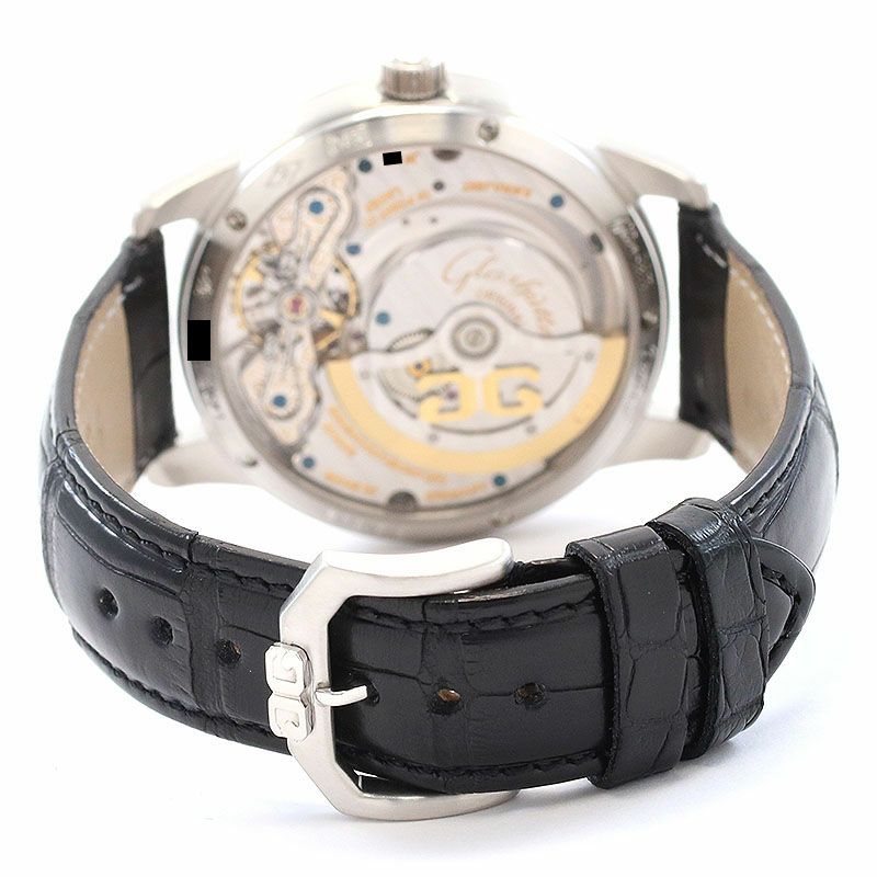 【中古】GLASHUTTE ORIGINAL PANO MATIC LUNAR PLATINUM 950 グラスヒュッテ・オリジナル パノマティック ルナ プラチナ950 90-02-03-03-04