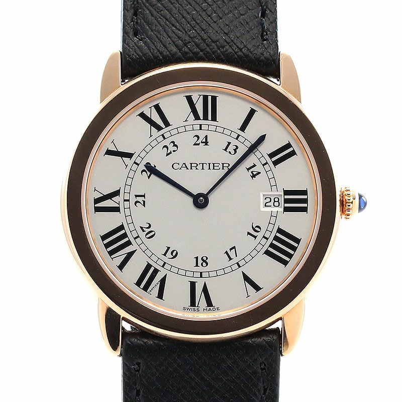 【中古】CARTIER RONDE SOLO DE CARTIER 36MM LARGE MODEL カルティエ ロンド ソロ ドゥ カルティエ 36MM LM W6701008