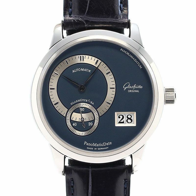 【中古】GLASHUTTE ORIGINAL PANO MATIC DATE LIMITED EDITION グラスヒュッテ・オリジナル パノマティック・デイト リミテッドエディション 90-01-05-02-04