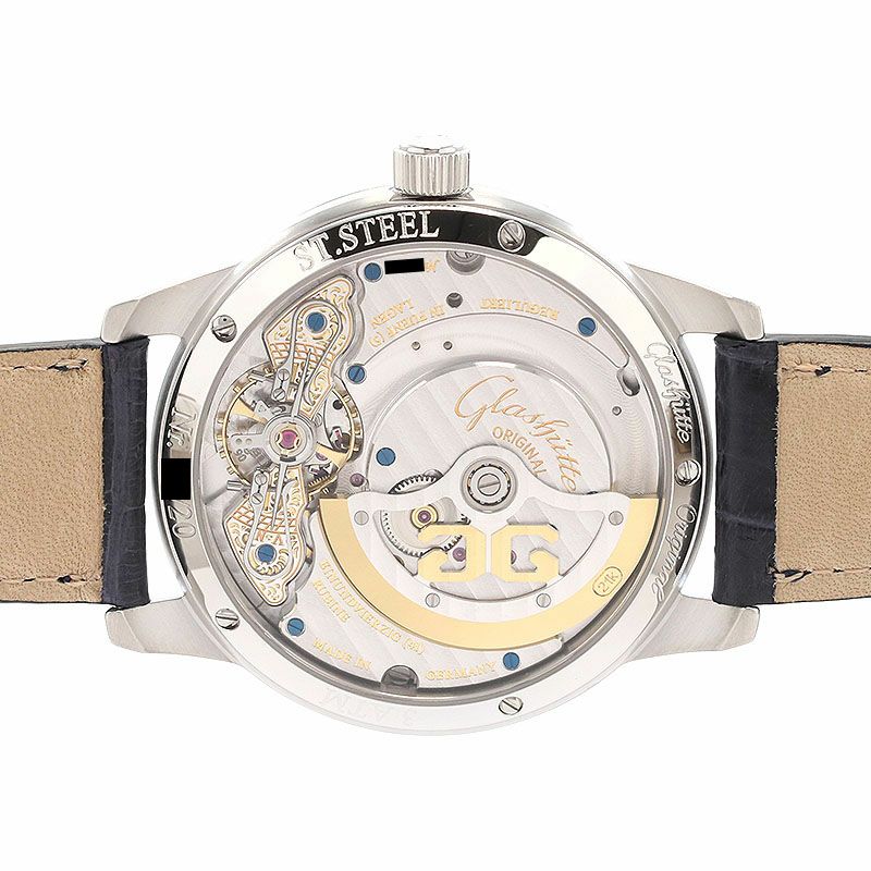 【中古】GLASHUTTE ORIGINAL PANO MATIC DATE LIMITED EDITION グラスヒュッテ・オリジナル パノマティック・デイト リミテッドエディション 90-01-05-02-04