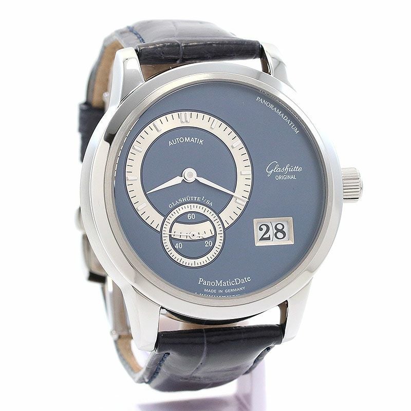 【中古】GLASHUTTE ORIGINAL PANO MATIC DATE LIMITED EDITION グラスヒュッテ・オリジナル パノマティック・デイト リミテッドエディション 90-01-05-02-04