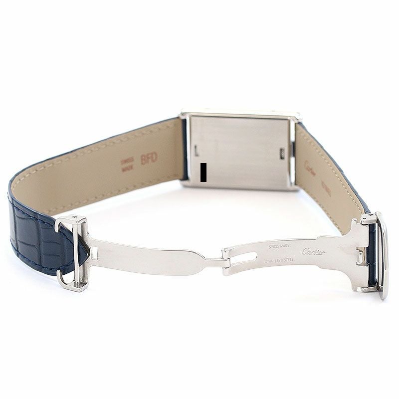 【中古】CARTIER TANK BASCULANTE LARGE MODEL カルティエ タンク バスキュラント LM W1016355