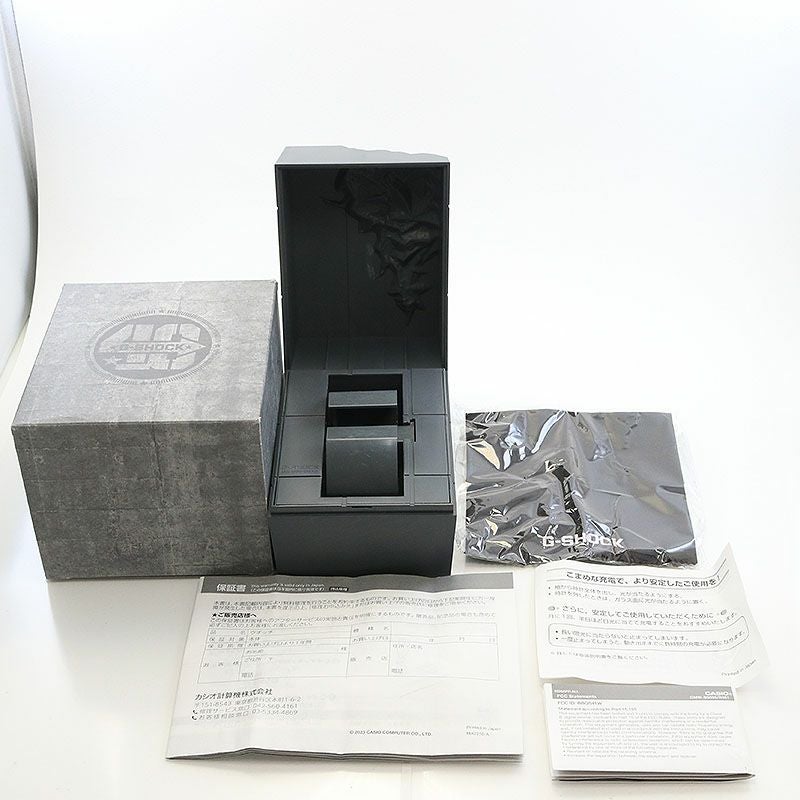 【中古】CASIO G-SHOCK 40TH ANNIVERSARY RECRYSTALLIZED SERIES カシオ Gショック フルメタル 5000シリーズ 40周年限定 GMW-B5000PG-9JR