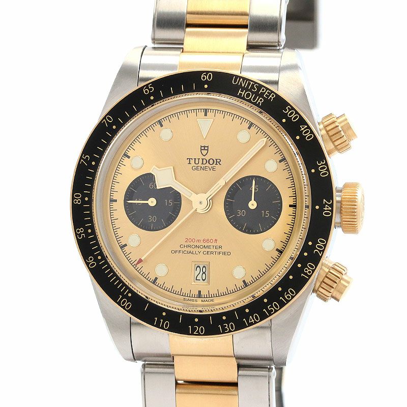 【中古】TUDOR BLACK BAY CHRONO S&G チューダー ブラックベイ クロノ S&G 79363N-0007