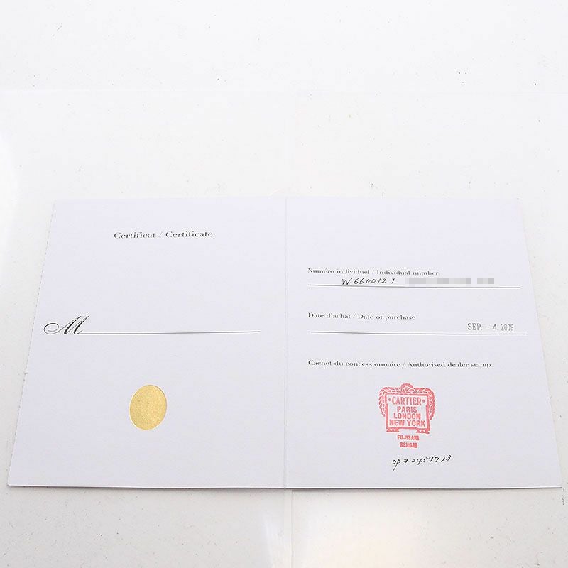 【中古】CARTIER LA DONA SMALL MODEL カルティエ ラドーニャ SM W660012I