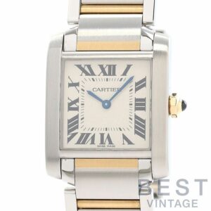 【中古】CARTIER TANK FRANCAISE MM カルティエ タンクフランセーズ MM W2TA0003