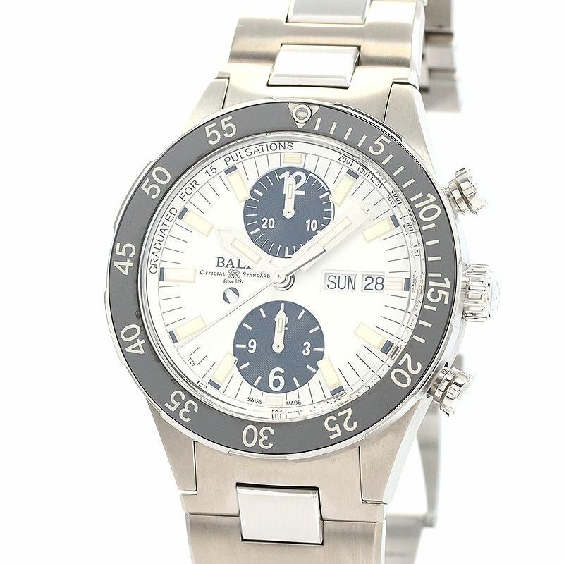 【中古】BALL WATCH RESCUE CHRONOGRAPH ボールウォッチ レスキュー クロノグラフ DC3030C-SJ-WHBK