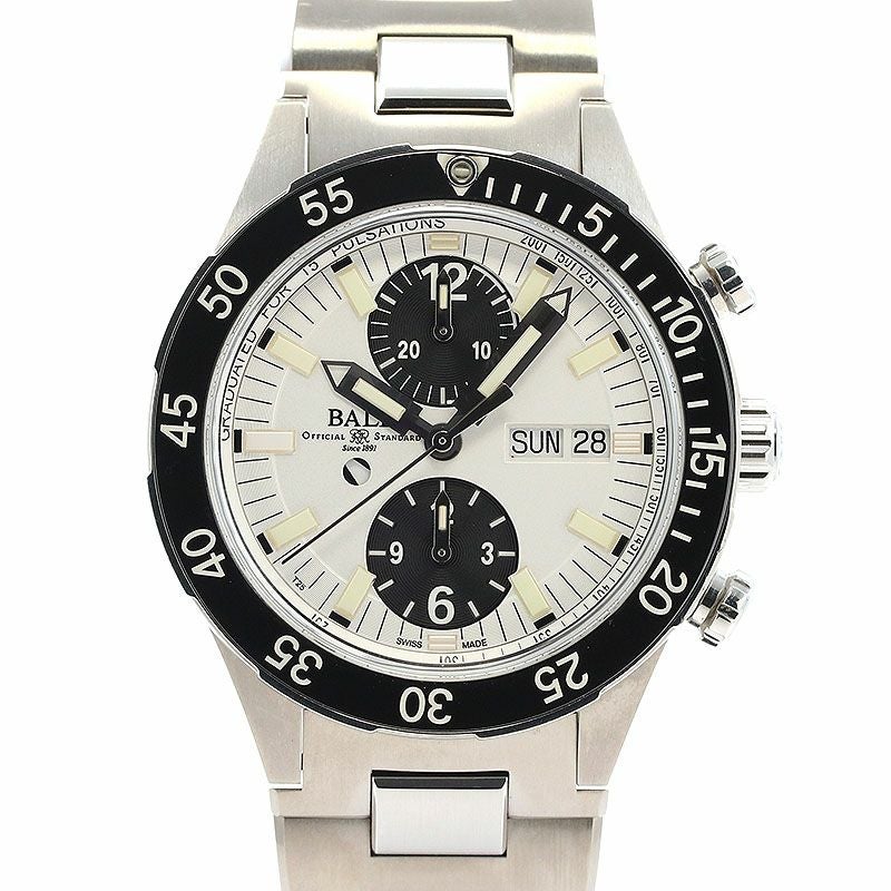 【中古】BALL WATCH RESCUE CHRONOGRAPH ボールウォッチ レスキュー クロノグラフ DC3030C-SJ-WHBK