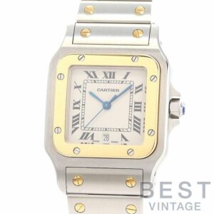 【中古】CARTIER SANTOS GALBEE LARGE MODEL カルティエ サントスガルベLM W20011C4