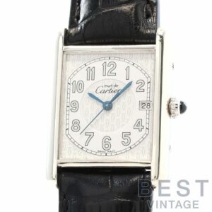 【中古】CARTIER MUST TANK LARGE MODEL カルティエ マストタンク LM W1014354