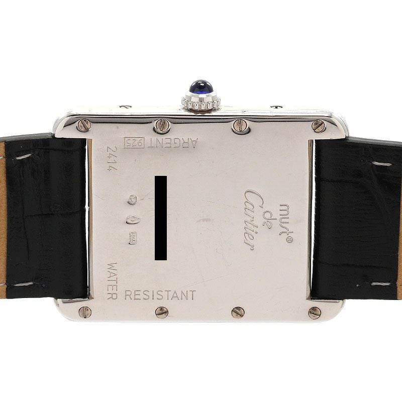 【中古】CARTIER MUST TANK LARGE MODEL カルティエ マストタンク LM W1014354