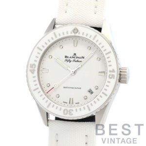 【中古】BLANCPAIN FIFTY FATHOMS BATHYSCAPHE ブランパン フィフティファゾムス バチスカーフ 5100-1127-W52A
