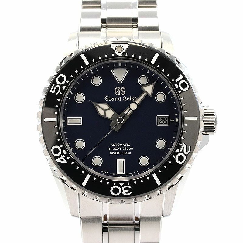 【中古】GRAND SEIKO SPORT COLLECTION MECHANICAL HI-BEAT 36000 200M DIVER'S WATCH グランドセイコー スポーツコレクション 200Mダイバーズ 9Sメカニカルハイビート 36000 SBGH289(9S85-01P0)