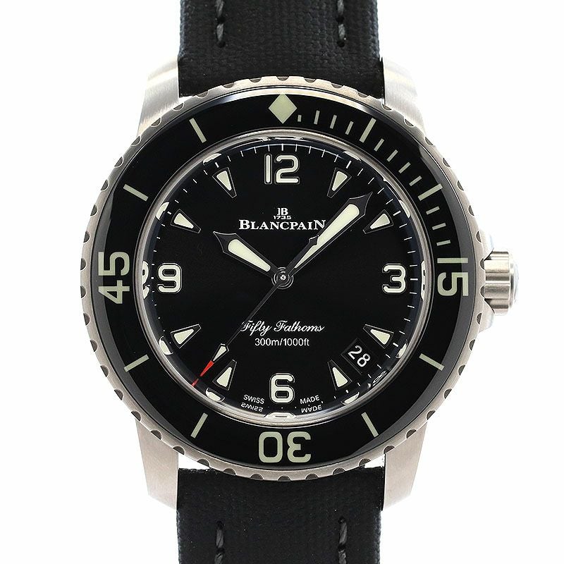 【中古】BLANCPAIN FIFTY FATHOMS AUTOMATIQUE ブランパン フィフティファゾムス オートマティック 5010-12B30-B52B (NO50100012B30NB52B)
