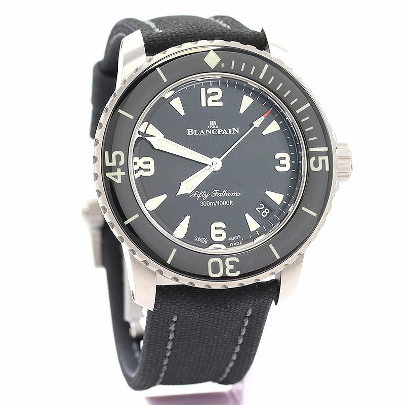 【中古】BLANCPAIN FIFTY FATHOMS AUTOMATIQUE ブランパン フィフティファゾムス オートマティック 5010-12B30-B52B (NO50100012B30NB52B)