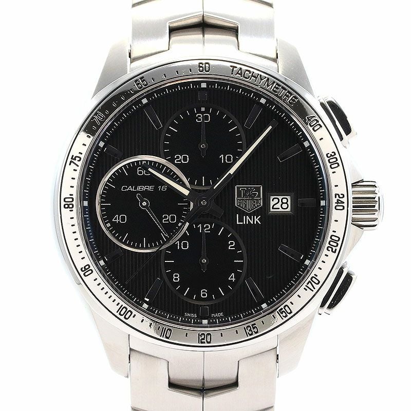 【中古】TAG HEUER LINK CALIBRE 16 CHRONOGRAPH 43MM タグ・ホイヤー リンク キャリバー16 クロノグラフ 43MM CAT2010.BA0952