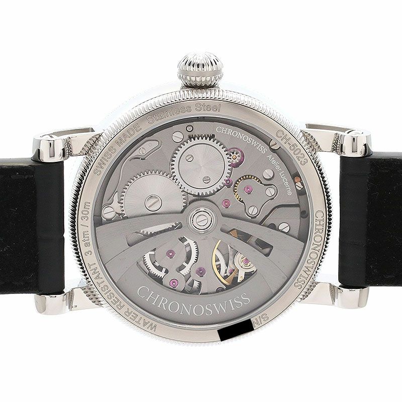 【中古】CHRONOSWISS STRIKE TWO GOLDEN GEAR クロノスイス ストライク・ツー ゴールデンギア CH-5023-ANGO