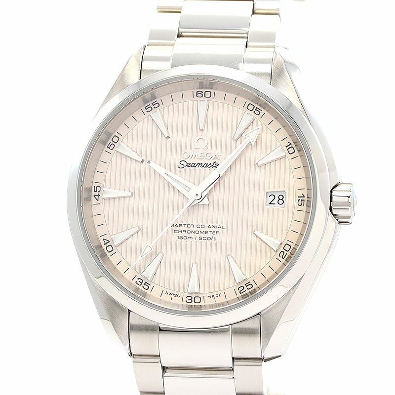 【中古】OMEGA SEAMASTER AQUA TERRA 150M MASTER CO-AXIAL 41.5MM オメガ シーマスター アクアテラ 150M マスター コーアクシャル 41.5MM 231.10.42.21.02.003