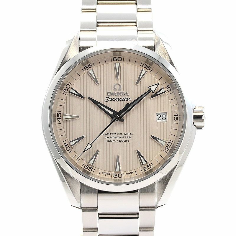 【中古】OMEGA SEAMASTER AQUA TERRA 150M MASTER CO-AXIAL 41.5MM オメガ シーマスター アクアテラ 150M マスター コーアクシャル 41.5MM 231.10.42.21.02.003