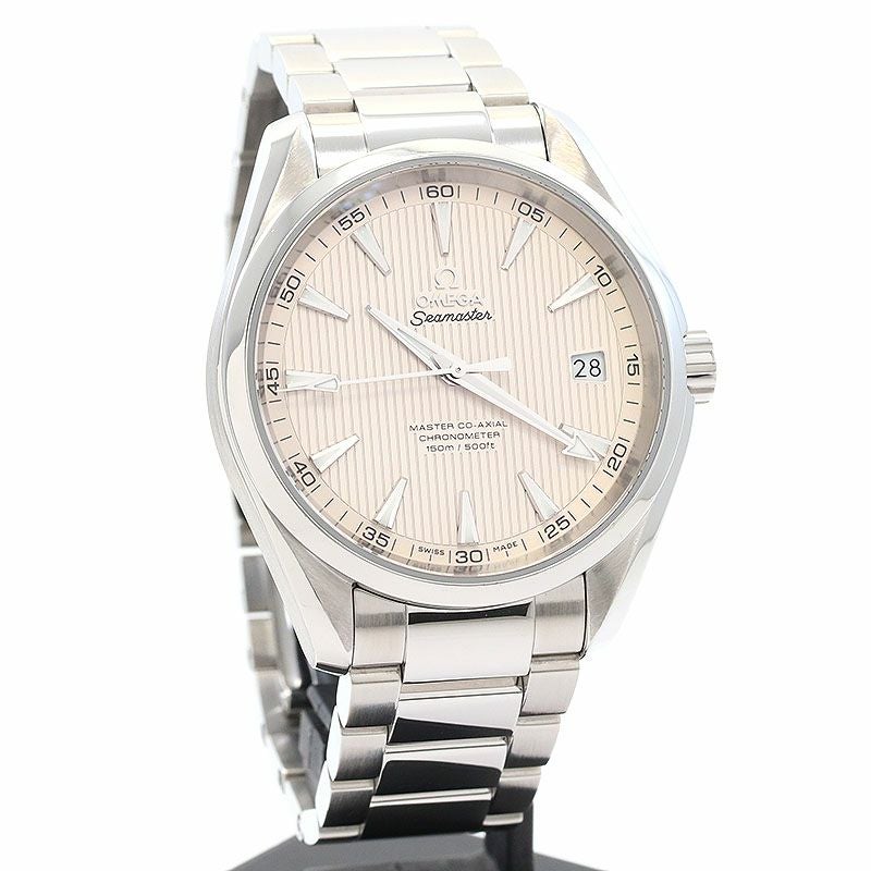 【中古】OMEGA SEAMASTER AQUA TERRA 150M MASTER CO-AXIAL 41.5MM オメガ シーマスター アクアテラ 150M マスター コーアクシャル 41.5MM 231.10.42.21.02.003