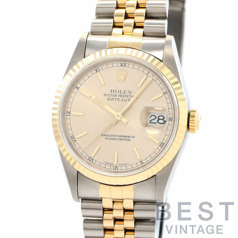 【中古】ROLEX OYSTER PERPETUAL DATEJUST 36 ロレックス オイスターパーペチュアル デイトジャスト 36 16233