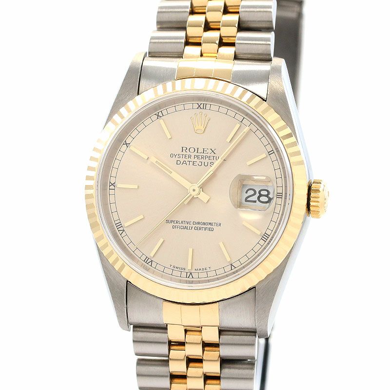 【中古】ROLEX OYSTER PERPETUAL DATEJUST 36 ロレックス オイスターパーペチュアル デイトジャスト 36 16233