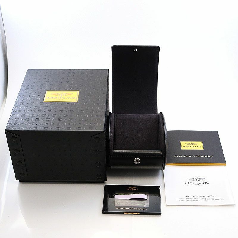 【中古】BREITLING AVENGER II SEAWOLF ブライトリング アベンジャーII シーウルフ A1733110/I519/169A (A17331101I1A1 / A077I19PSS)