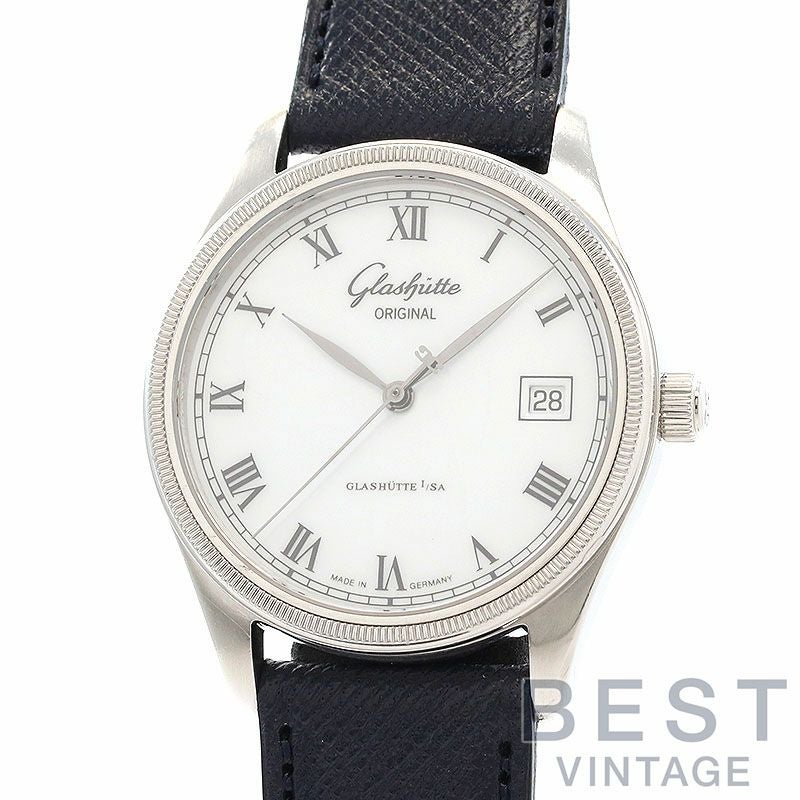 【中古】GLASHUTTE ORIGINAL SENATOR AUTOMATIC DATE グラスヒュッテ・オリジナル セネタ オートマチック デイト 39-11-03-03-04