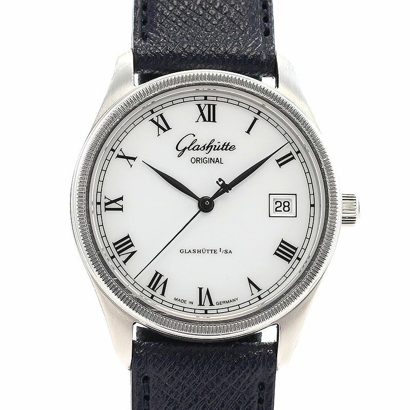 【中古】GLASHUTTE ORIGINAL SENATOR AUTOMATIC DATE グラスヒュッテ・オリジナル セネタ オートマチック デイト 39-11-03-03-04