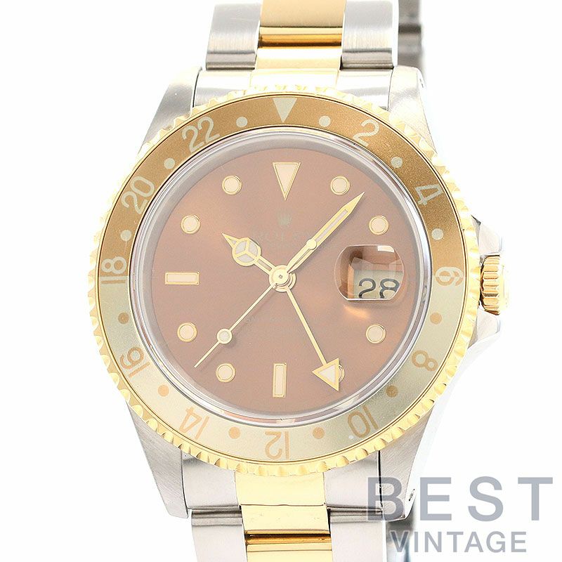 【中古】ROLEX GMT-MASTER II ロレックス GMTマスター II 16713