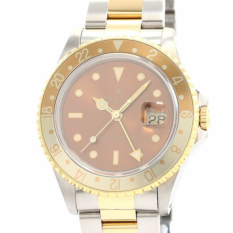 【中古】ROLEX GMT-MASTER II ロレックス GMTマスター II 16713