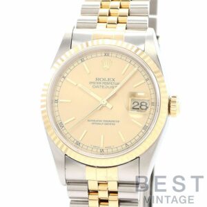 【中古】ROLEX OYSTER PERPETUAL DATEJUST 36 ロレックス オイスターパーペチュアル デイトジャスト 36 16233