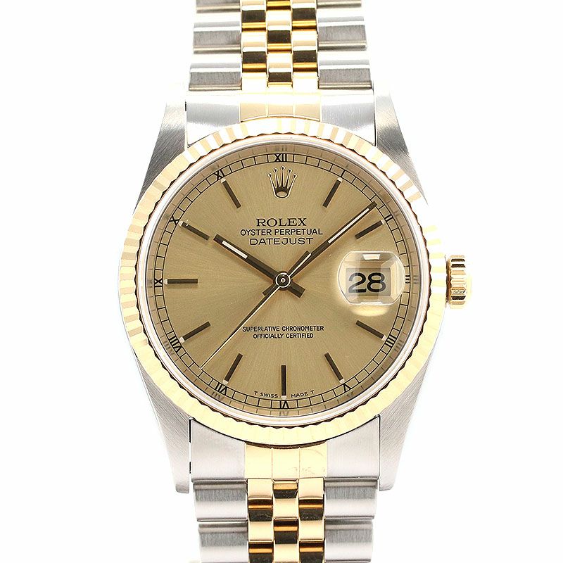 【中古】ROLEX OYSTER PERPETUAL DATEJUST 36 ロレックス オイスターパーペチュアル デイトジャスト 36 16233