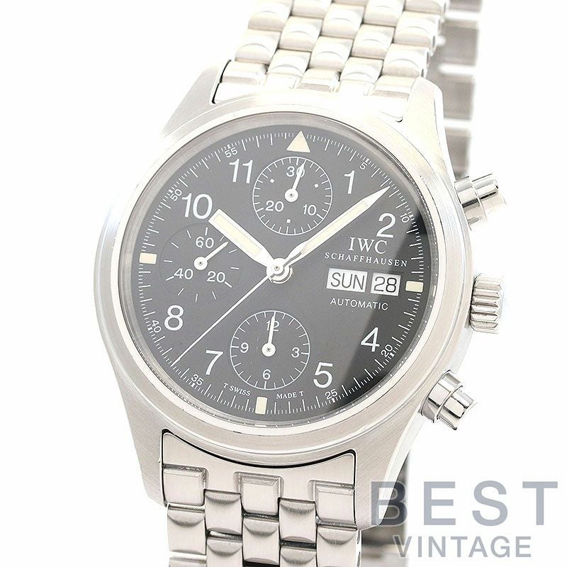 【中古】IWC MECHANICAL FLIEGERUHR CHRONOGRAPH アイ・ダブリュー・シー メカニカル・フリーガー・クロノグラフ / パイロットウォッチ・クロノ・オートマティック IW370607 (3706-007)