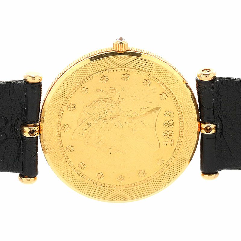 【中古】CORUM COIN WATCH 1882 10 DOLLARS LIBERTY HEAD コルム コインウォッチ 1882 10ドル リバティヘッド TEN.D