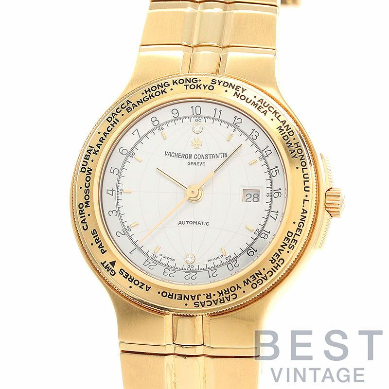 【中古】VACHERON CONSTANTIN PHIDIAS WORLD TIME ヴァシュロン・コンスタンタン フィディアス ワールドタイム 48200/967J-7592 (48200/967J-4)