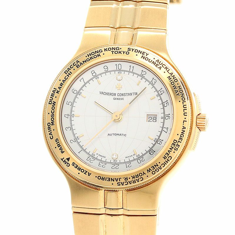 【中古】VACHERON CONSTANTIN PHIDIAS WORLD TIME ヴァシュロン・コンスタンタン フィディアス ワールドタイム 48200/967J-7592 (48200/967J-4)