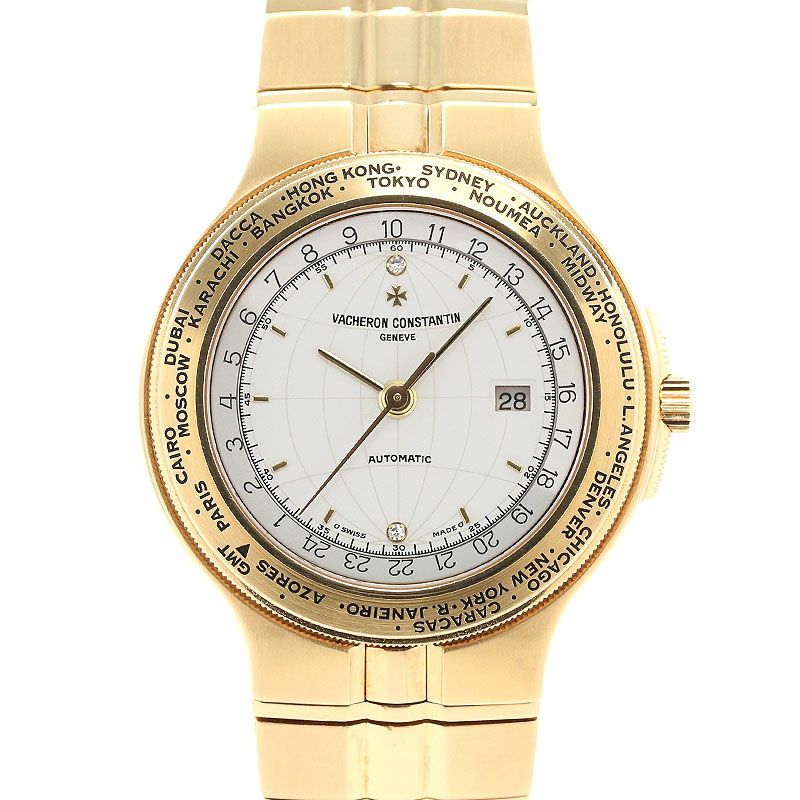 【中古】VACHERON CONSTANTIN PHIDIAS WORLD TIME ヴァシュロン・コンスタンタン フィディアス ワールドタイム 48200/967J-7592 (48200/967J-4)