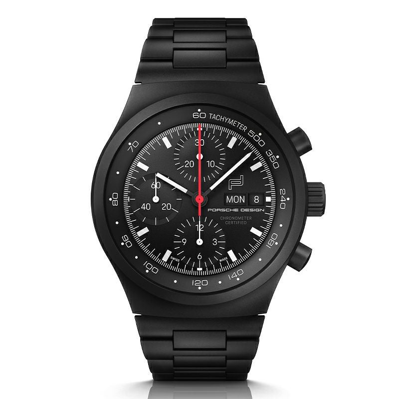 PORSCHE DESIGN CHRONOGRAPH1-ALL BLACK NUMBERED EDITION ポルシェ デザイン クロノグラフ1-オールブラック ナンバード・エディション 6043.7.01.001.01.5