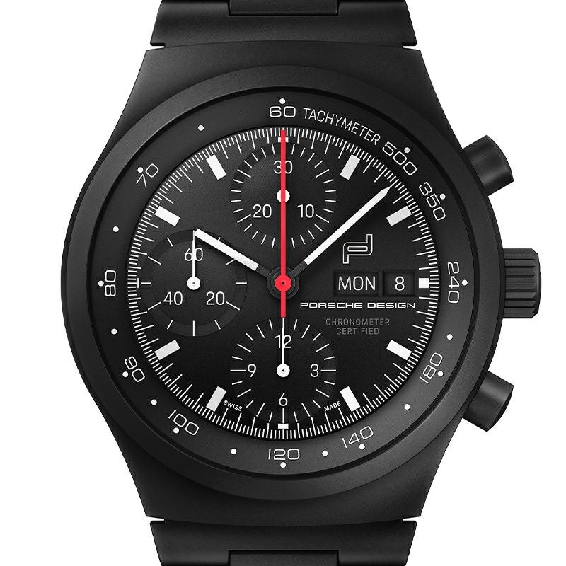 PORSCHE DESIGN CHRONOGRAPH1-ALL BLACK NUMBERED EDITION ポルシェ デザイン クロノグラフ1-オールブラック ナンバード・エディション 6043.7.01.001.01.5