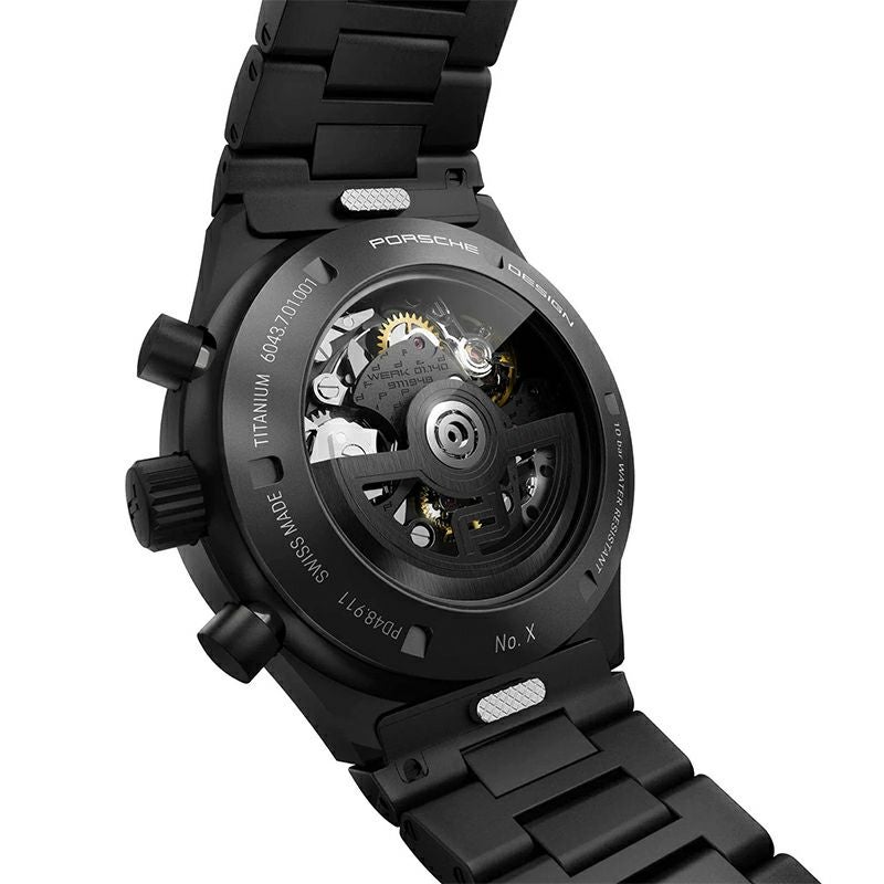 PORSCHE DESIGN CHRONOGRAPH1-ALL BLACK NUMBERED EDITION ポルシェ デザイン クロノグラフ1-オールブラック ナンバード・エディション 6043.7.01.001.01.5